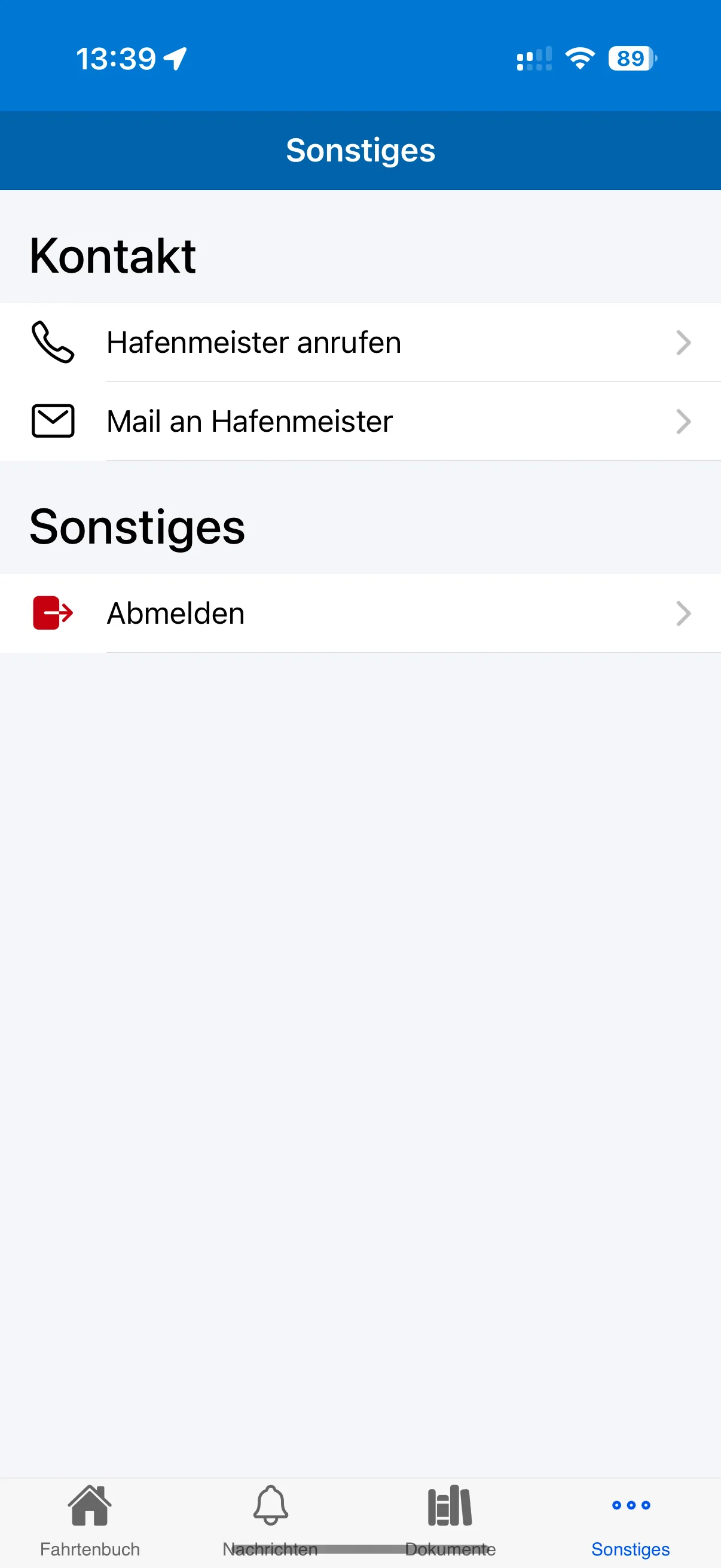 Sonstiges Bereich